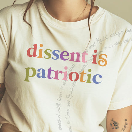 Dissent is Patriotic Comfort Colors Unisex T-Shirt