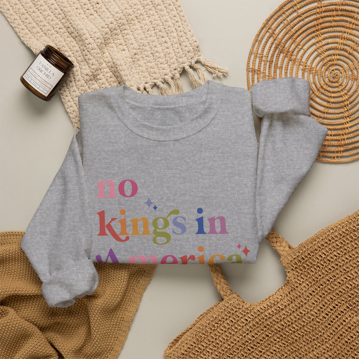 No Kings in America Sweatshirt