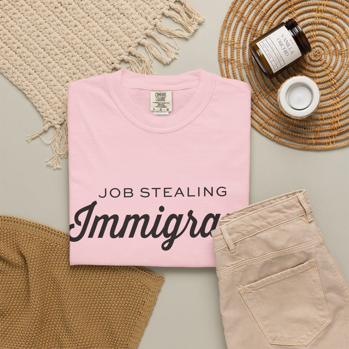 Job Stealing Immigrant Comfort Colors Unisex T-Shirt