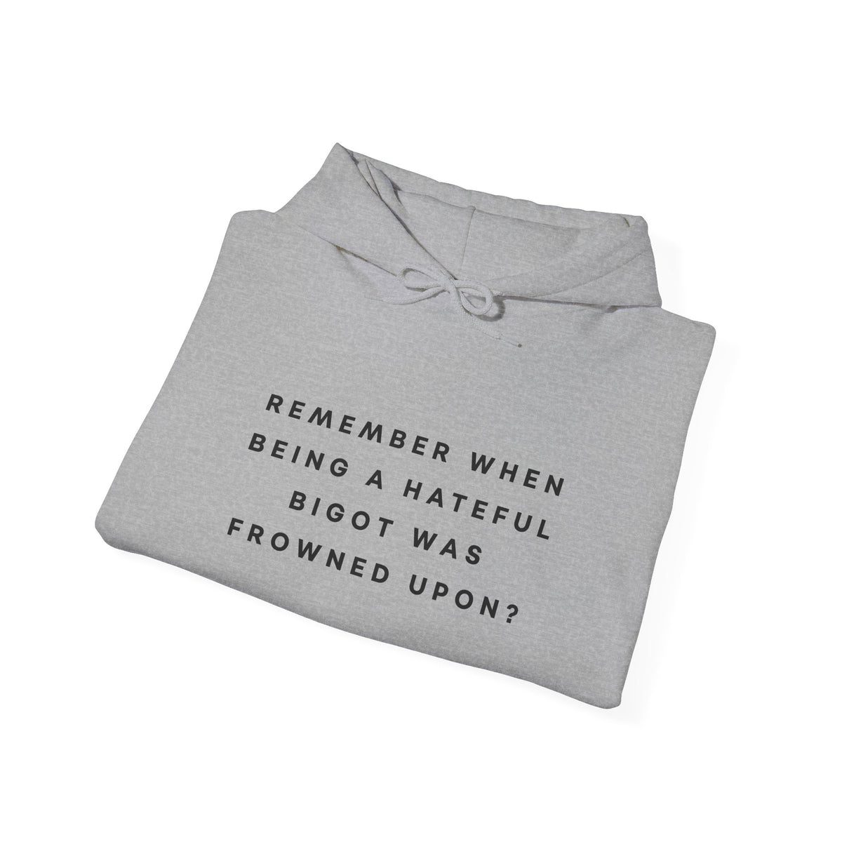 Remember When Being a Hateful Bigot Was Frowned Upon? Hoodie