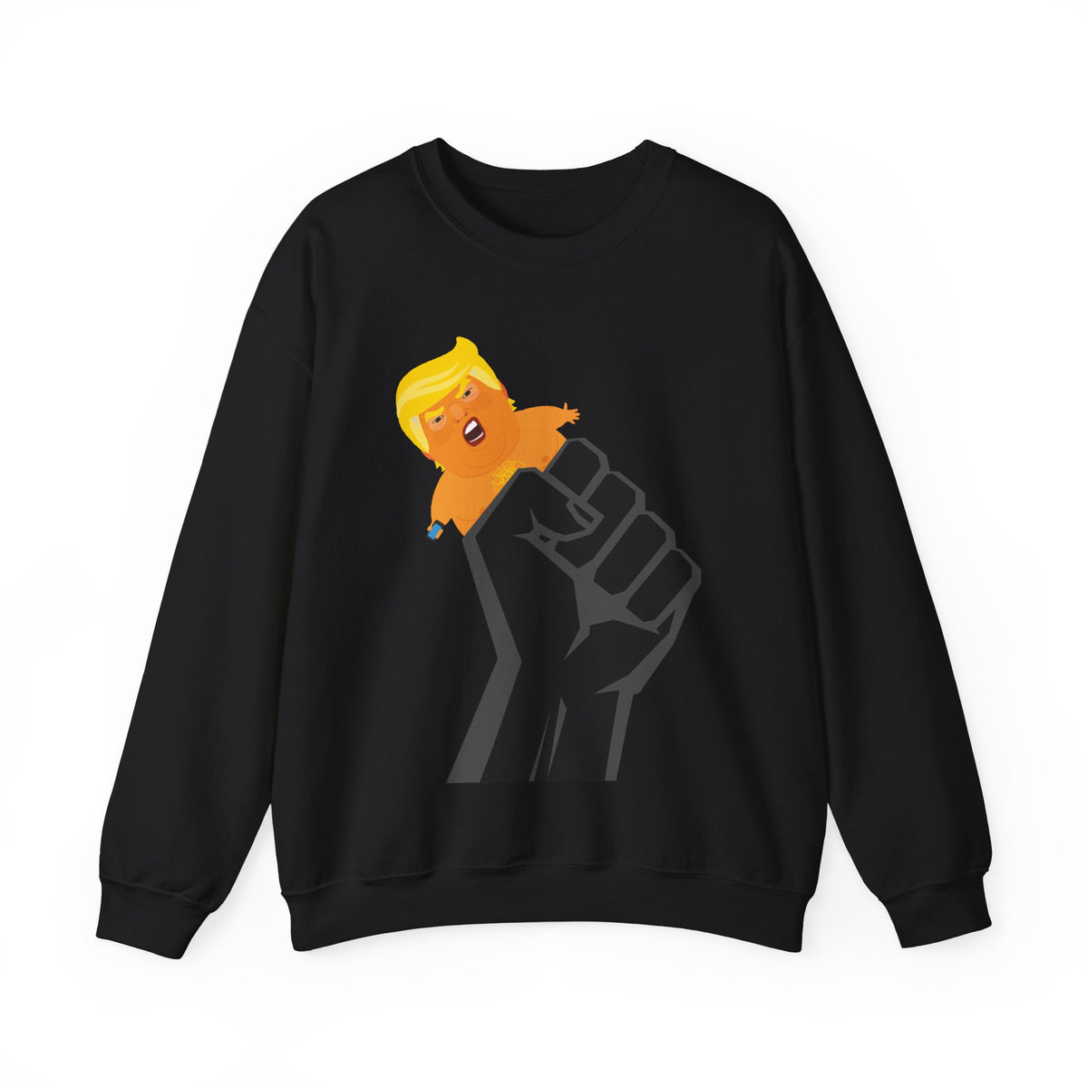 Resist Fist and Trump Blimp Sweatshirt