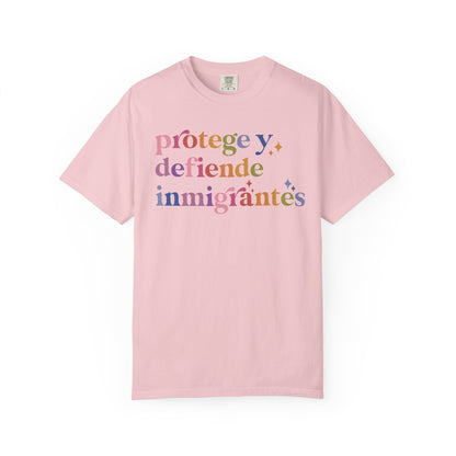 Protege Y Defiende Inmigrantes Comfort Colors Unisex T-Shirt