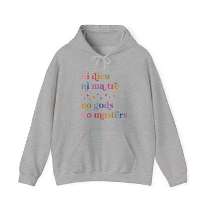 Ni Dieu Ni Maitre No Gods No Masters Hoodie