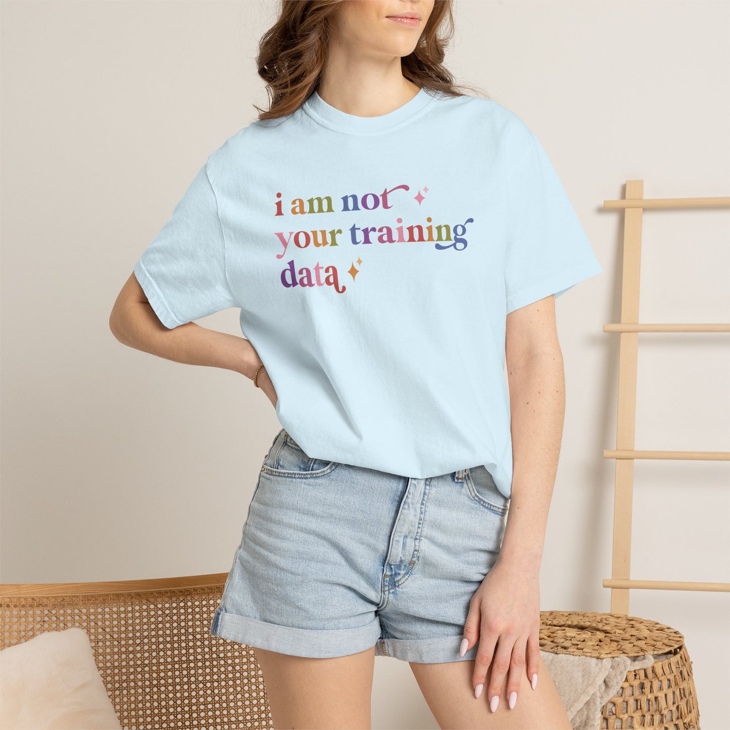I Am not Your Training Data Comfort Colors Unisex T-Shirt