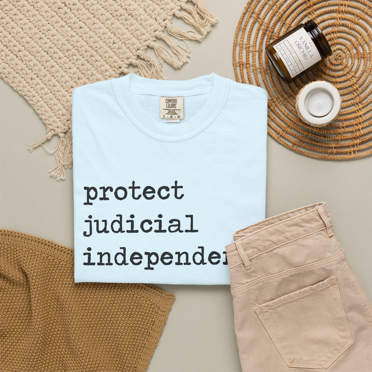 Protect Judicial Independence Comfort Colors Unisex T-Shirt