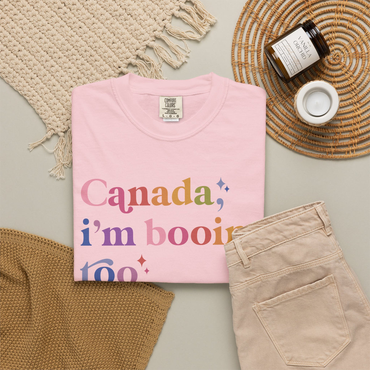 Canada, I'm Booing Too Comfort Colors Unisex T-Shirt