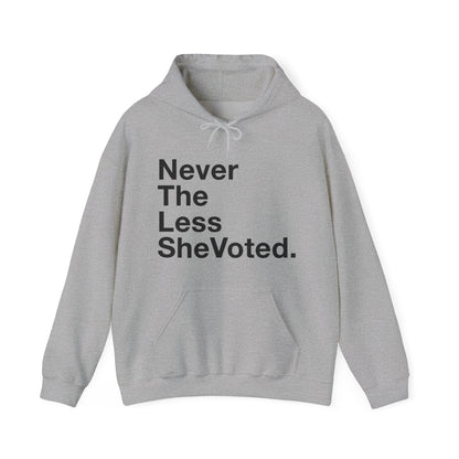 Nevertheless She Voted Hoodie