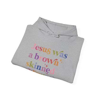Jesus Was a Brown Skinned Refugee Hoodie