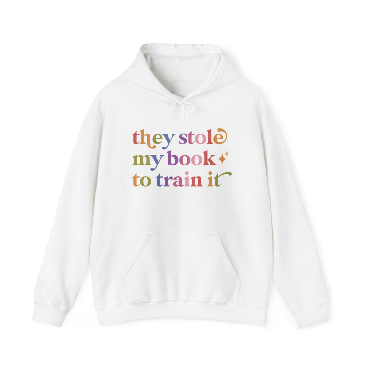 They Stole My Book to Train It Hoodie
