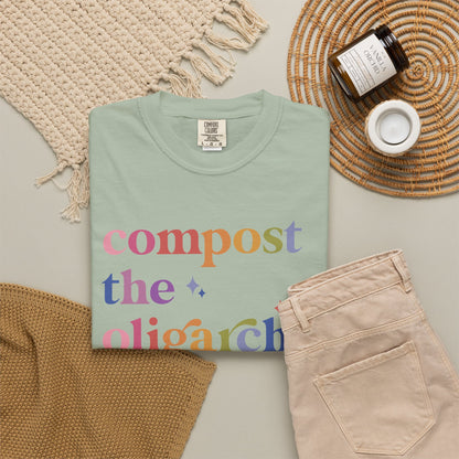 Compost the Oligarchy Comfort Colors Unisex T-Shirt
