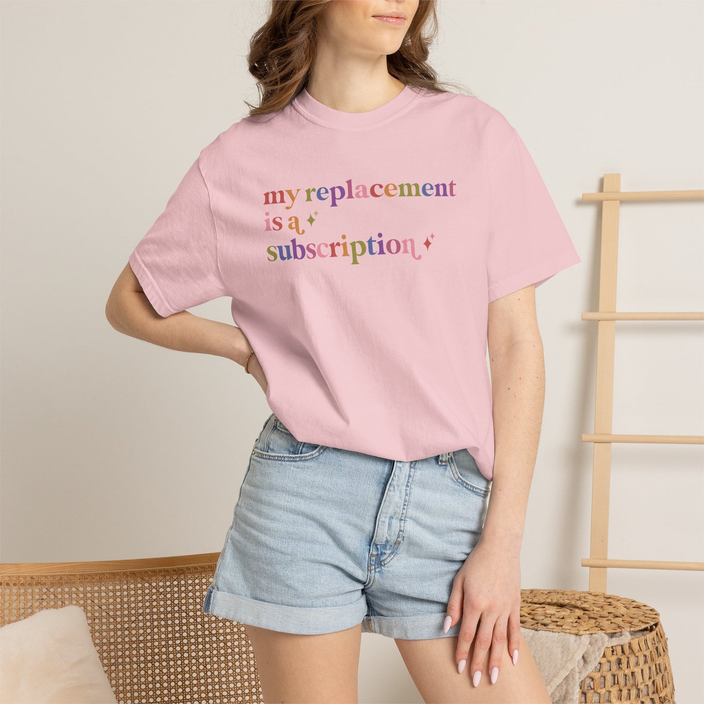 My Replacement is a Subscription Comfort Colors Unisex T-Shirt