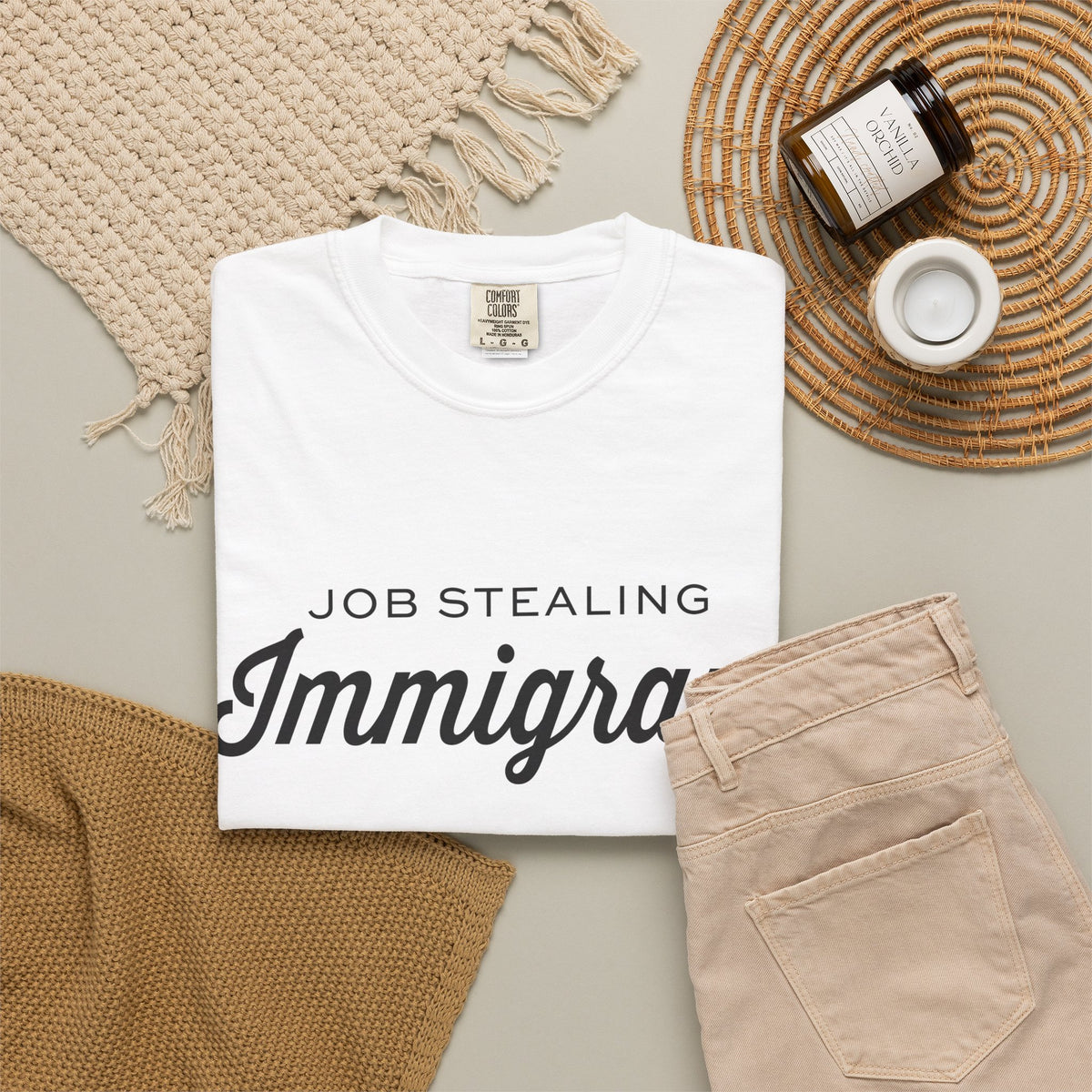 Job Stealing Immigrant Comfort Colors Unisex T-Shirt