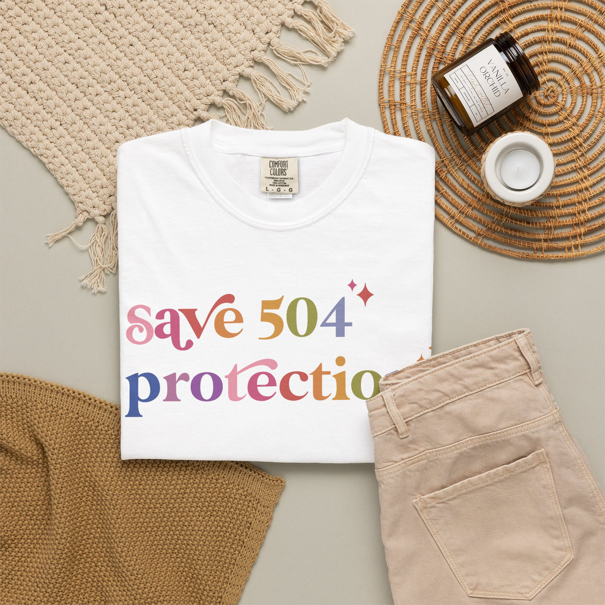 Save 504 Protections Comfort Colors Unisex T-Shirt