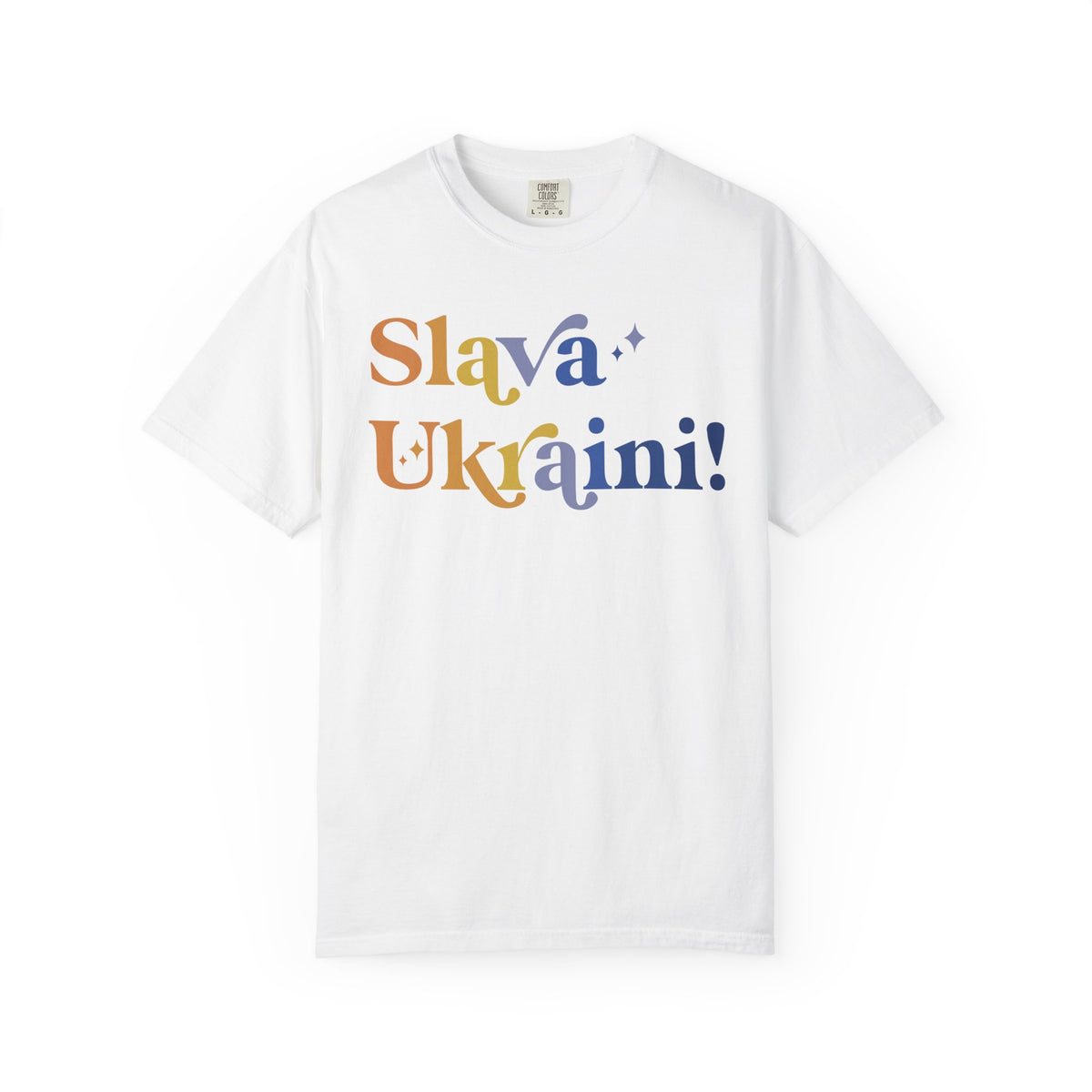 Slava Ukraini Comfort Colors Unisex T-Shirt