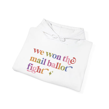 We Won the Mail Ballot Fight Hoodie