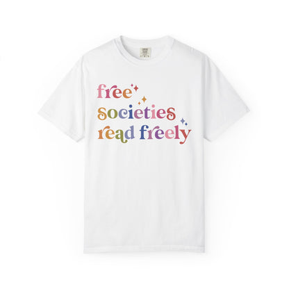 Free Societies Read Freely Comfort Colors Unisex T-Shirt