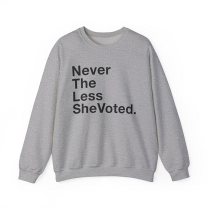 Nevertheless She Voted Sweatshirt