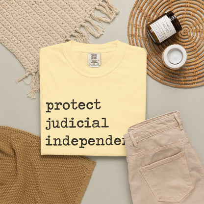 Protect Judicial Independence Comfort Colors Unisex T-Shirt