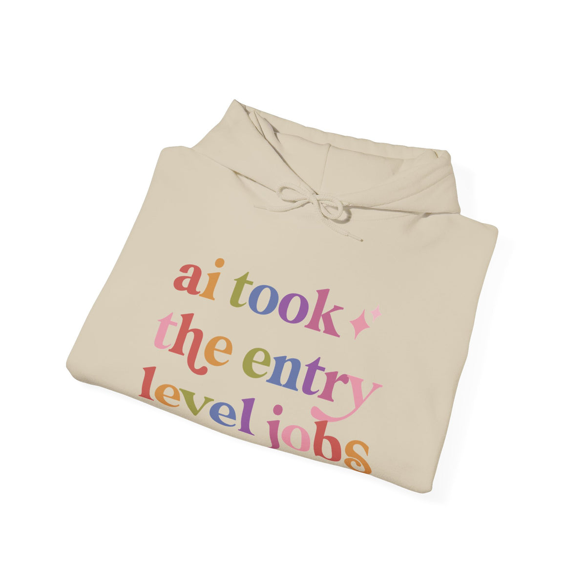 Ai Took the Entry Level Jobs Hoodie