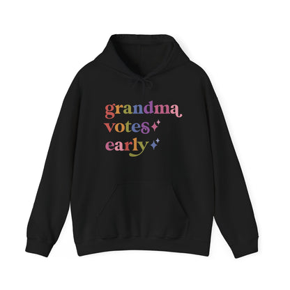 Grandma Votes Early Hoodie