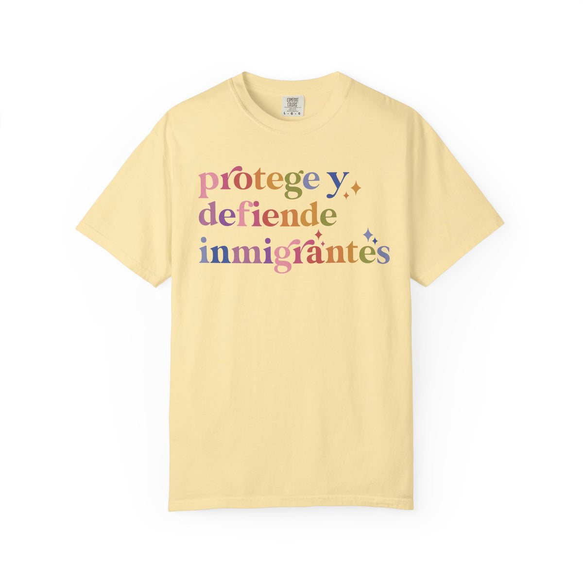 Protege Y Defiende Inmigrantes Comfort Colors Unisex T-Shirt