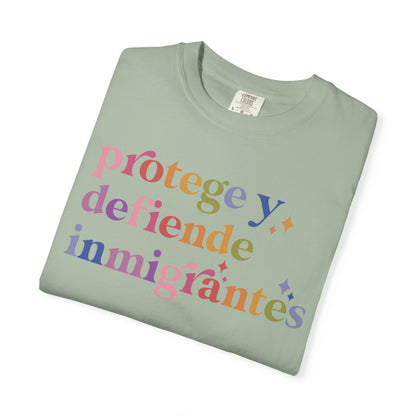 Protege Y Defiende Inmigrantes Comfort Colors Unisex T-Shirt