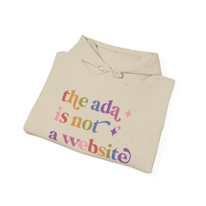The Ada is not a Website Hoodie