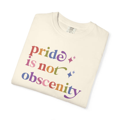 Pride is not Obscenity Comfort Colors Unisex T-Shirt
