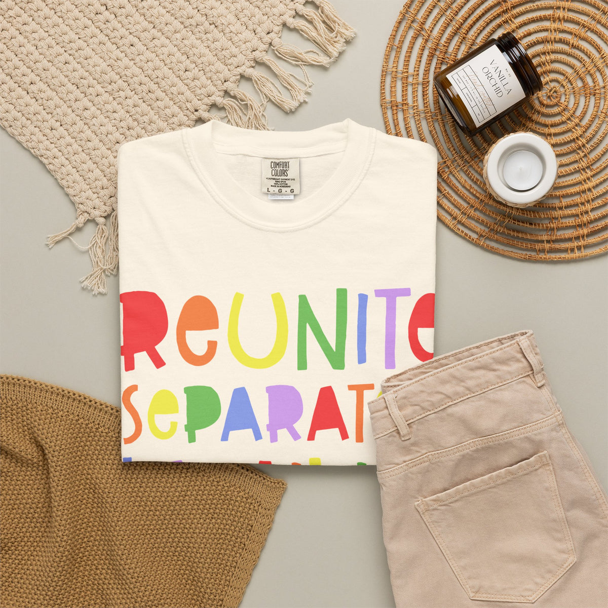 Reunite Separated Families Comfort Colors Unisex T-Shirt