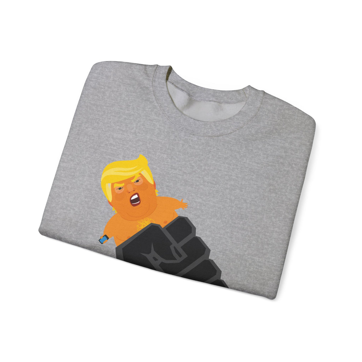 Resist Fist and Trump Blimp Sweatshirt