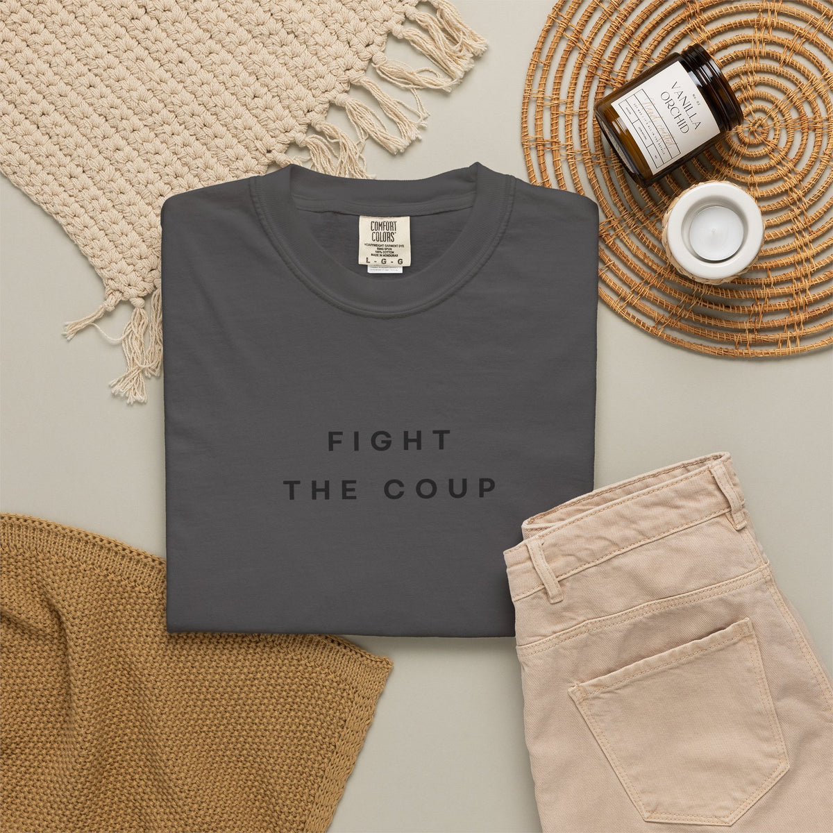 Fight the Coup Comfort Colors Unisex T-Shirt