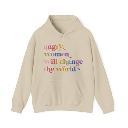 Angry Women Will Change the World Hoodie
