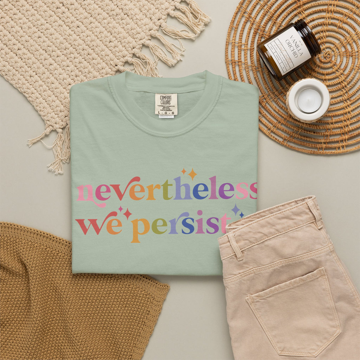 Nevertheless We Persist Comfort Colors Unisex T-Shirt