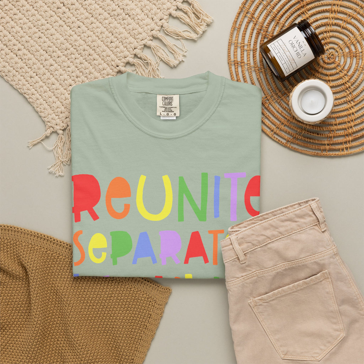 Reunite Separated Families Comfort Colors Unisex T-Shirt