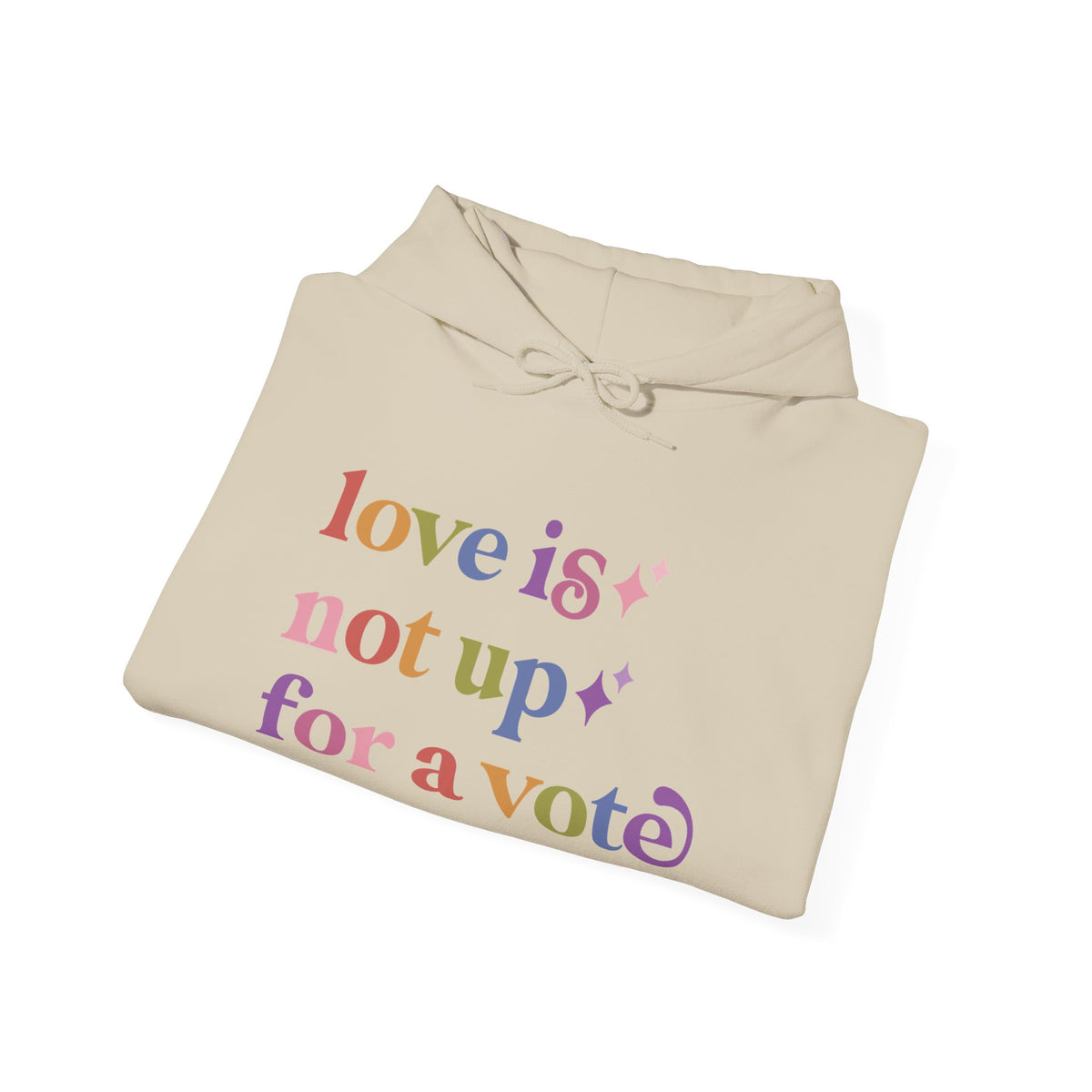 Love is not Up for a Vote Hoodie