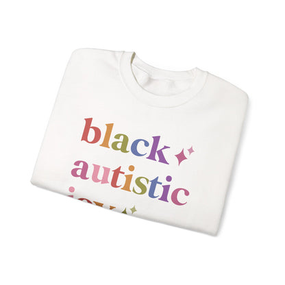Black Autistic Joy Sweatshirt