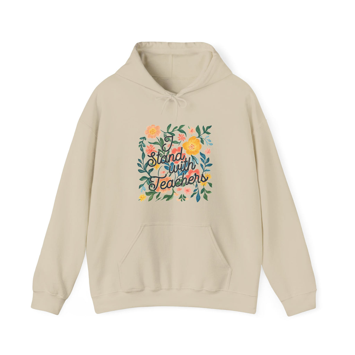 I Stand With Teachers Hoodie