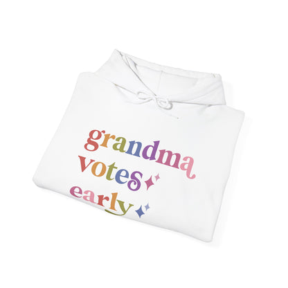 Grandma Votes Early Hoodie