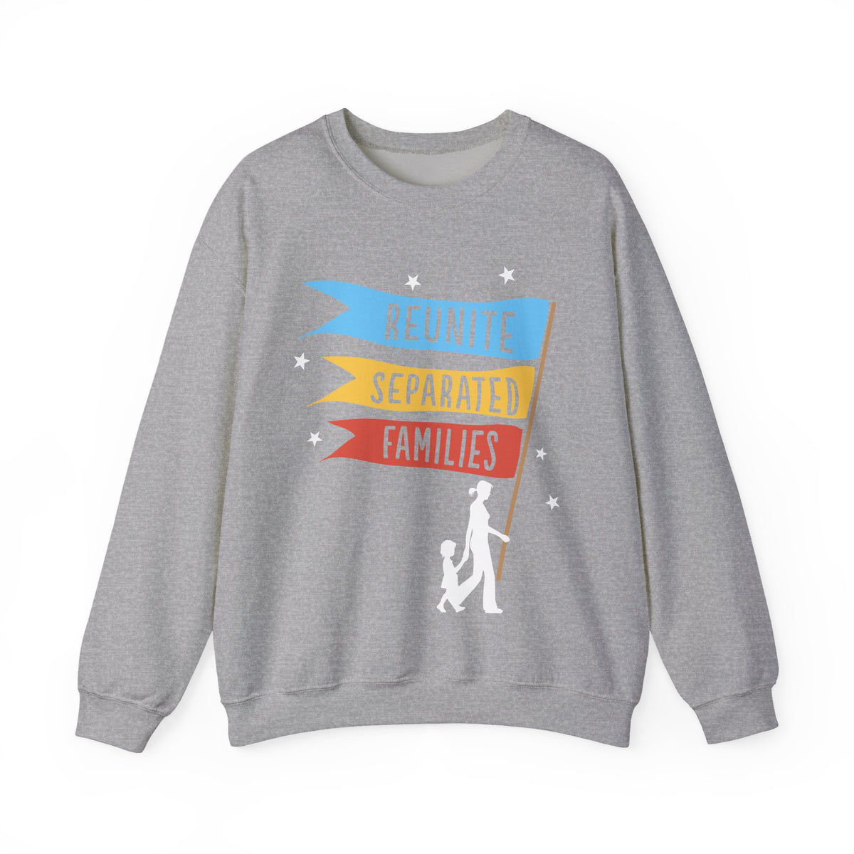 Reunite Separated Families Flags Sweatshirt