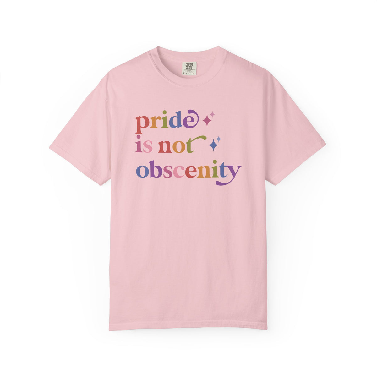 Pride is not Obscenity Comfort Colors Unisex T-Shirt