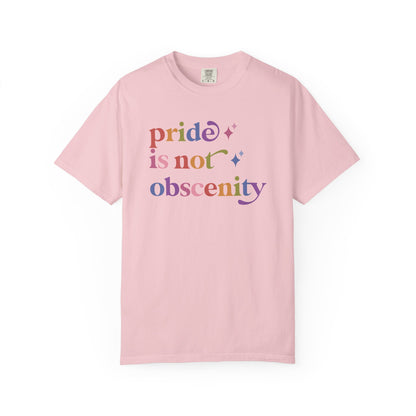 Pride is not Obscenity Comfort Colors Unisex T-Shirt