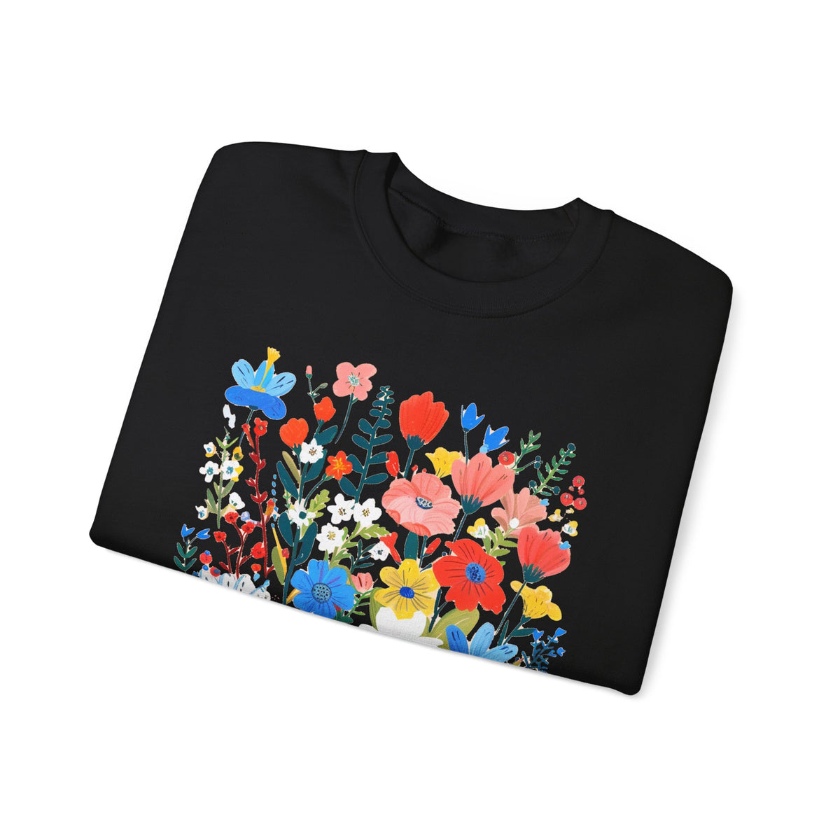 Fuck Trump Floral Sweatshirt