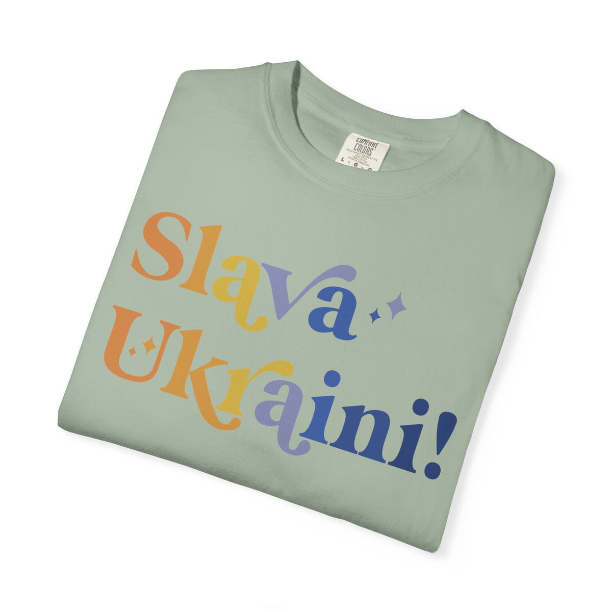 Slava Ukraini Comfort Colors Unisex T-Shirt