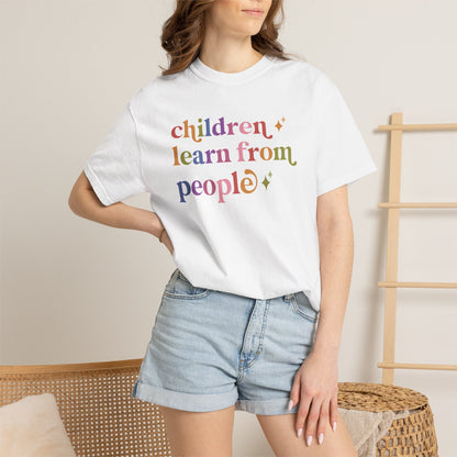 Children Learn From People Comfort Colors Unisex T-Shirt