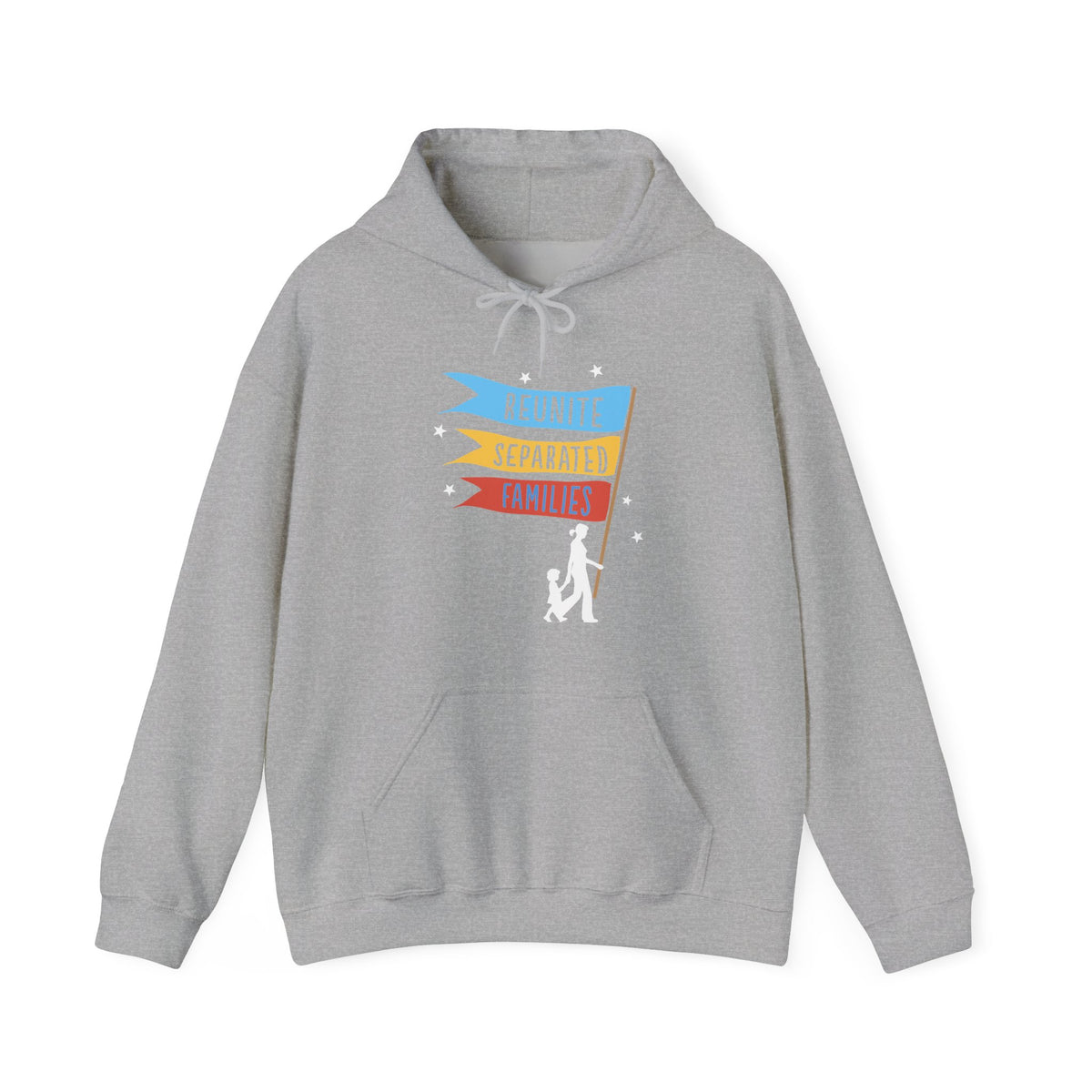 Reunite Separated Families Flags Hoodie