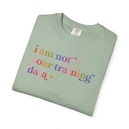 I Am not Your Training Data Comfort Colors Unisex T-Shirt