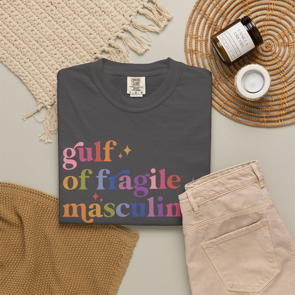 Gulf of Fragile Masculinity Comfort Colors Unisex T-Shirt