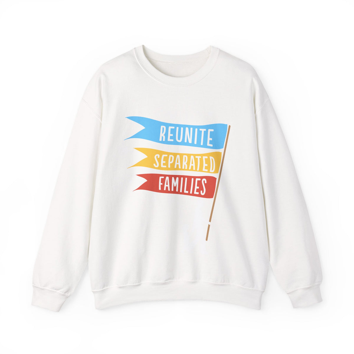 Reunite Separated Families Flags Sweatshirt