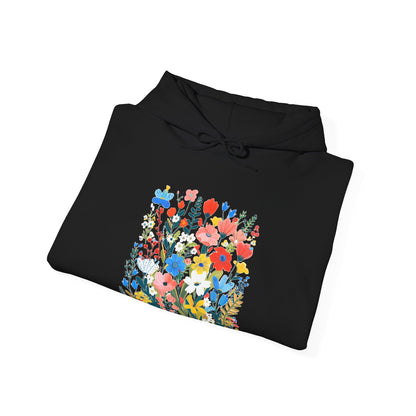 Fuck Trump Floral Hoodie