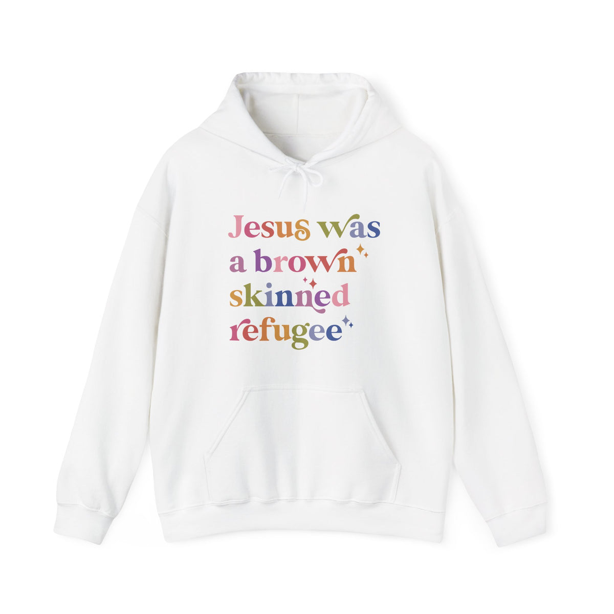 Jesus Was a Brown Skinned Refugee Hoodie